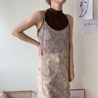 《予約販売》back cross knit tank top/2 colors_nt0370
