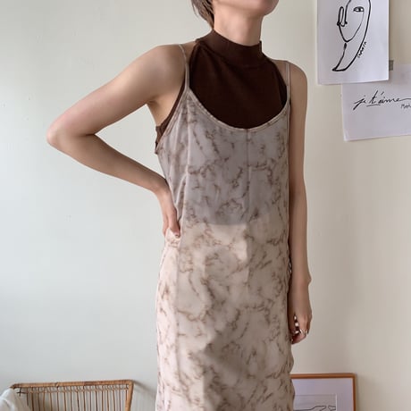 《予約販売》back cross knit tank top/2 colors_nt0370