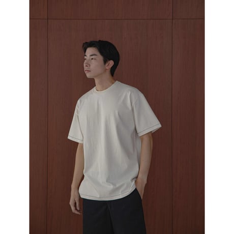 【NOKCHA original】NKC stitch tee/2colors(unisex)_nt2062