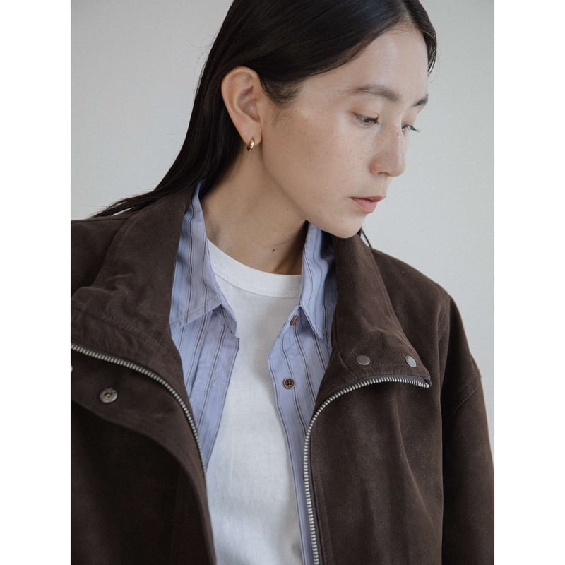 予約販売》suède like over jacket/2colors_no0470 | N