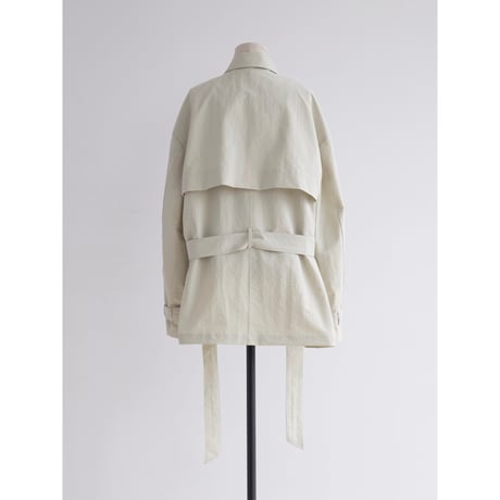 《予約販売》2way middle trench coat/2colors_no0517