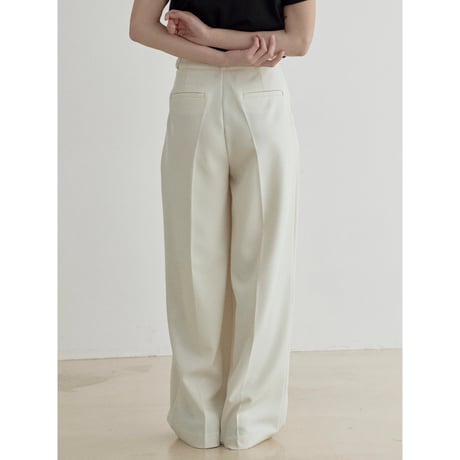 《予約販売》tuck daily wide pants/2colors_np1233