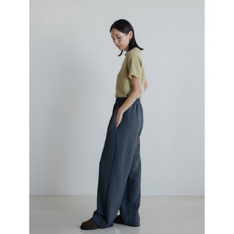 《予約販売》cut mannish sweat pants/2colors_np1147