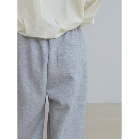 《予約販売》tuck oval sweat pants_np1207