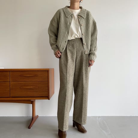《予約販売》collar knit cardigan/3colors_nt1151