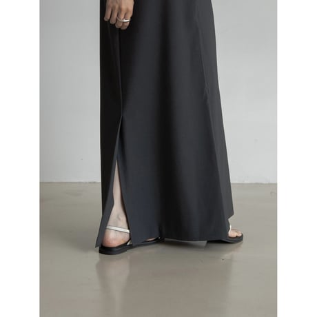 《予約販売》waist accent long skirt/2colors_ns0095