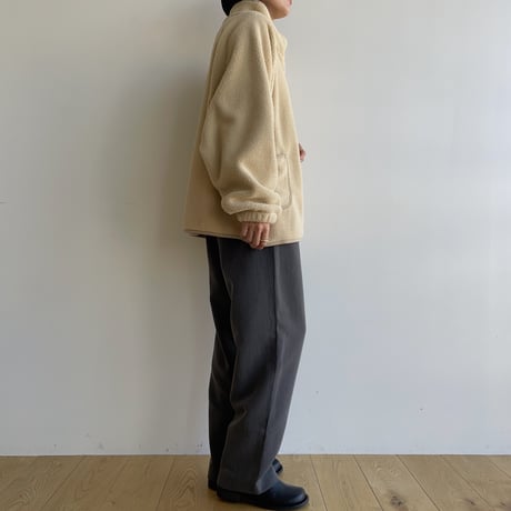 《予約販売》mannish fleece jacket/2colors_no0327
