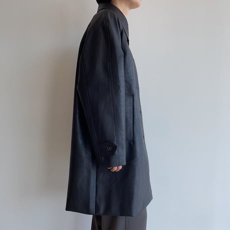 《予約販売》raglan eco leather jacket/2colors_no0361