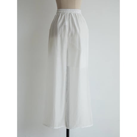 《予約販売》nuance sheer pants/2colors_np1106