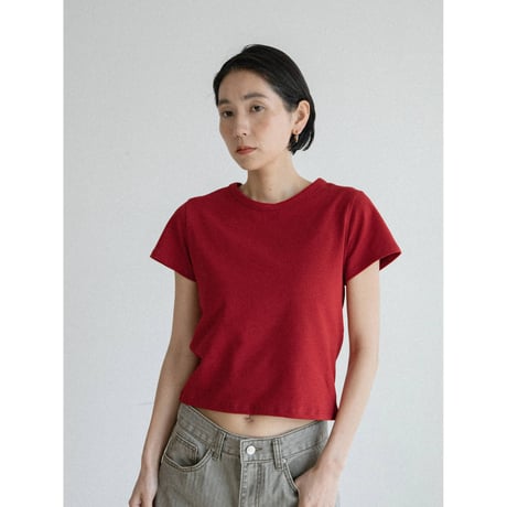 《予約販売》stretch minimal tee/2colors_nt2548