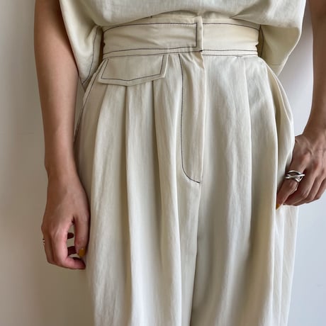 《予約販売》stich long pants/2colors_np0643
