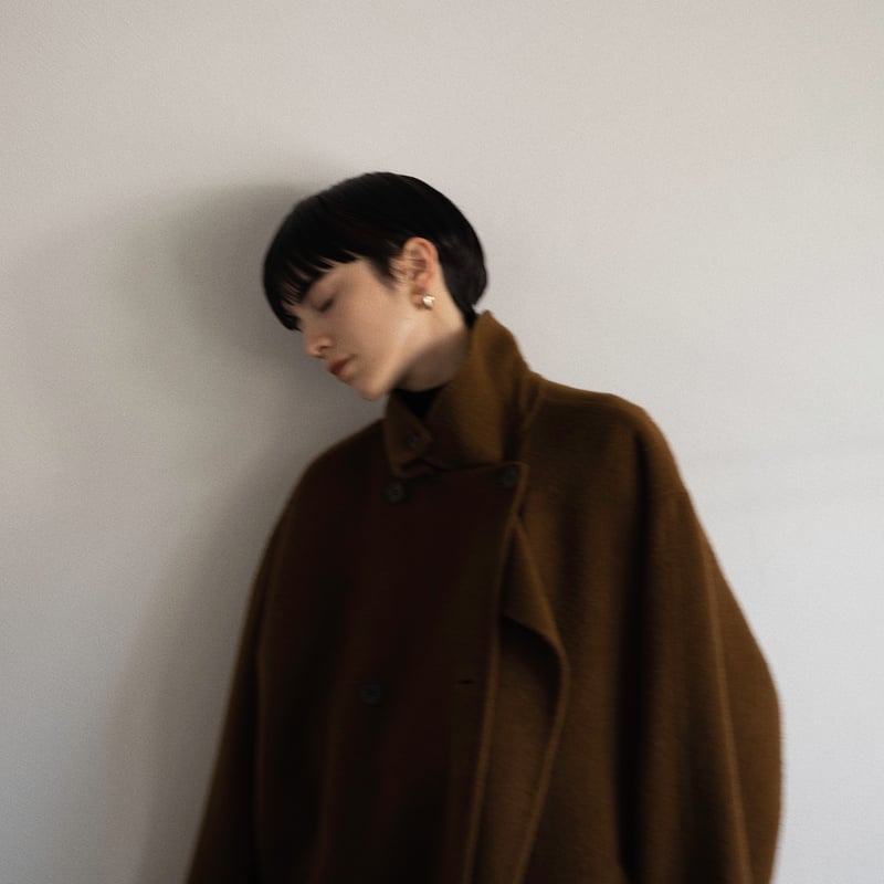 ジャケット・アウター nokcha HANDMADE 2way double coat nokcha original】HANDMADE 2way double coat/came