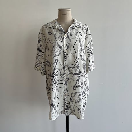 《予約販売》ennui pattern over shirt/2colors(unisex)_nb0152