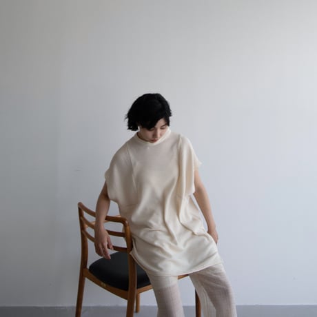 【nokcha original】2way material tops_nt1354
