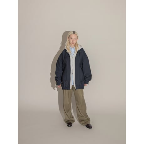 - AUTHENTIC series - urban over jacket/deep navy(unisex)_an0004