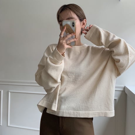✳︎予約販売✳︎relaxy knit/2colors_nt0115