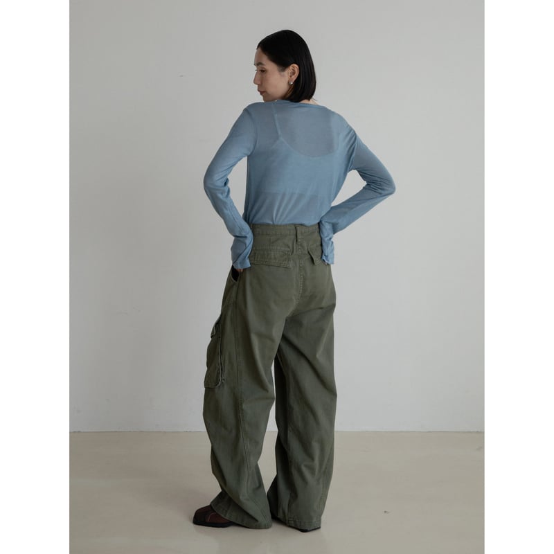 予約販売》accent cargo pants/2colors_np1079 | NOKCHA