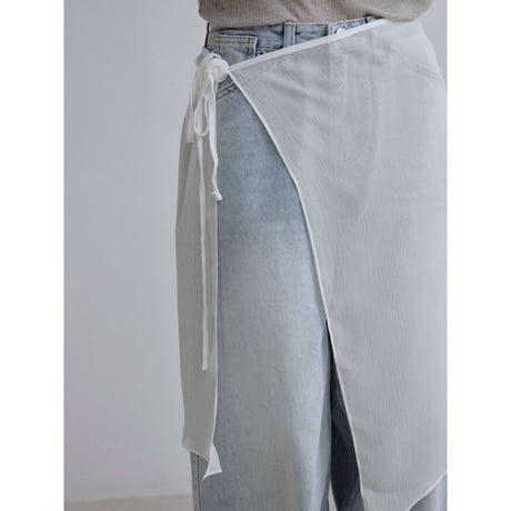 《予約販売》sheer layered skirt_ns0100