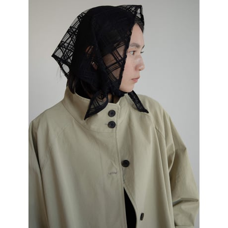 《予約販売》check sheer scarf/2colors_na0713