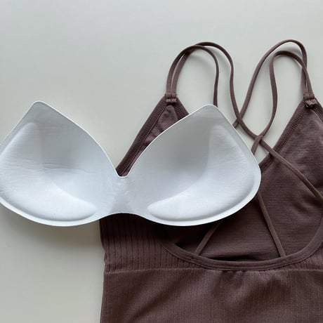 《予約販売》back point bra top/2colors_na0406