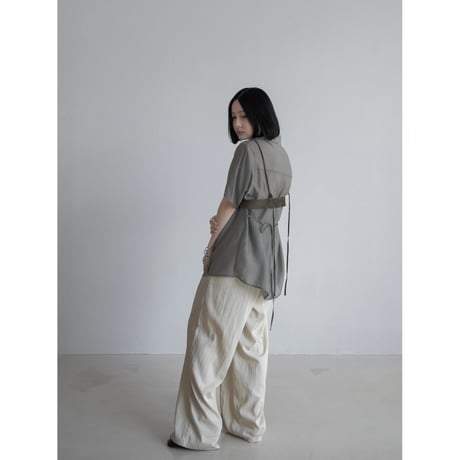 《予約販売》2way sheer shirt/3colors_nb0256