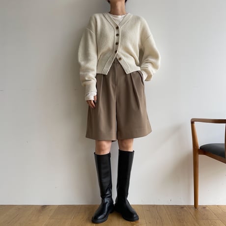 《予約販売》lady knit cardigan/2colors_nt1535