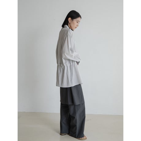 《予約販売》string sheer shirt/2colors_nb0304