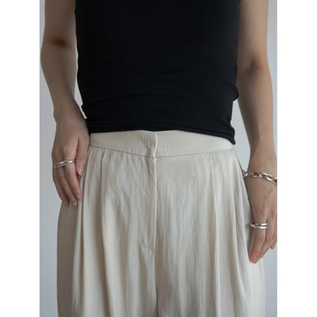 《予約販売》tuck summer light pants/2colors_np1023
