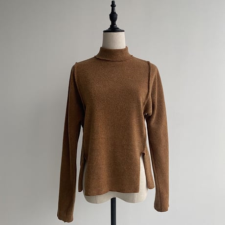【nokcha original】worm mosaic tops/2colors_nt1089