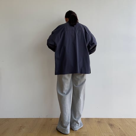 《予約販売》stripe mannish shirt/2colors_nb0127