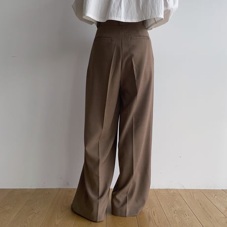 《予約販売》two tuck nuance pants/2colors_np0911