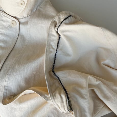 【nokcha original】2way mannish jacket/ivory_no0277
