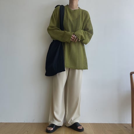 《予約販売》material light pants/2colors_np0811