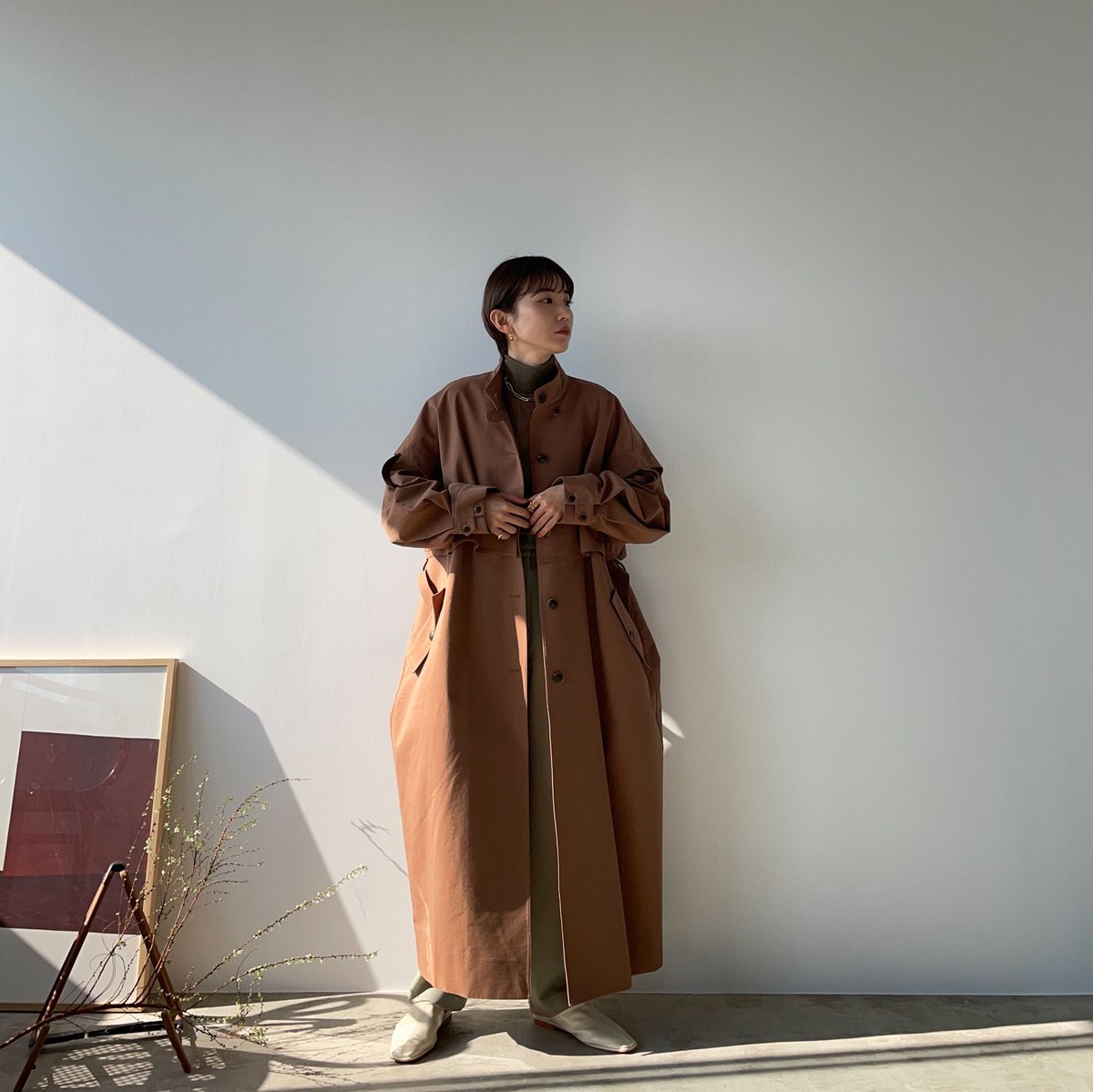 美品　nokcha HAND MADE 4way over long coat NOKCHA