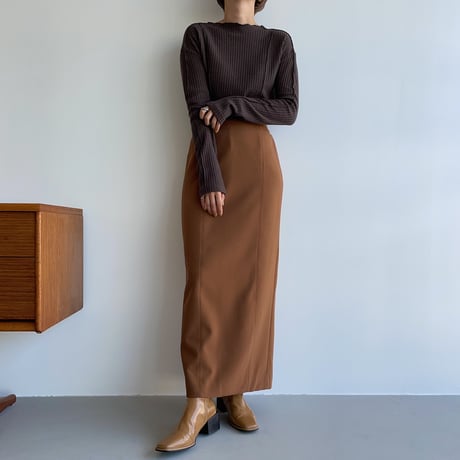【nokcha original】jacquard piping tops/2colors_nt1043