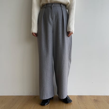 《予約販売》winter wide pants/2colors_np0727