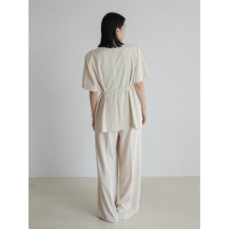 《予約販売》mannish light belt jacket/2colors_no0463