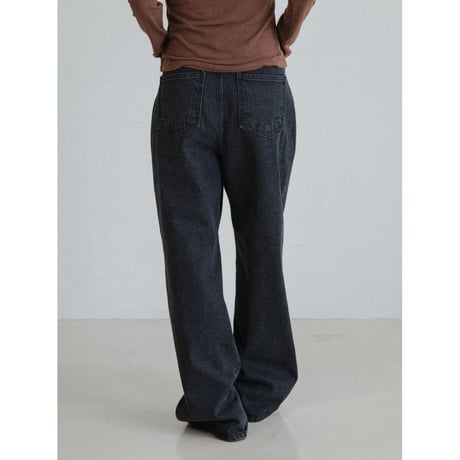 《予約販売》simply black jeans_nj0162