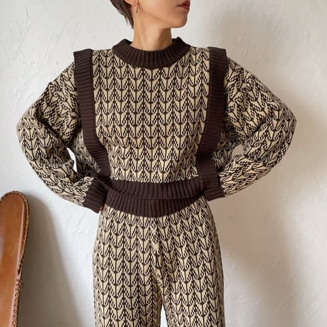 【nokcha original】vintage like minimal knit_nt0778