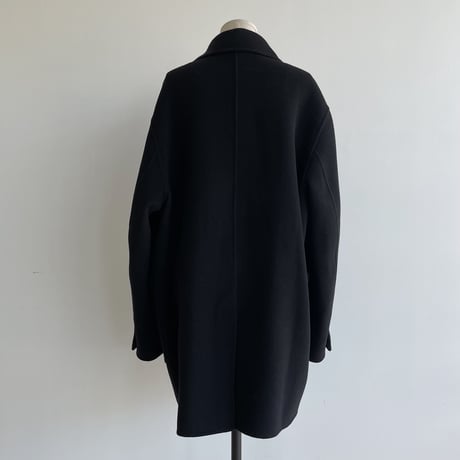 【nokcha original】HAND MADE tailored middle coat/black_no0307