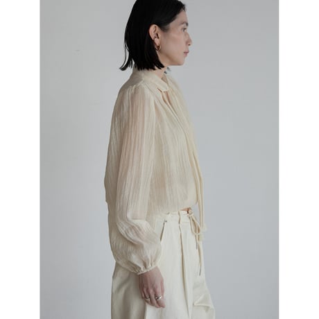 《予約販売》rincl sheer cache-coeur blouse/2colors_nb0296