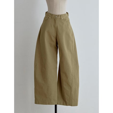 《予約販売》cotton oval pants/2colors_np1238