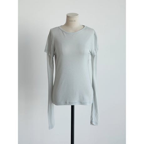 《予約販売》docking sheer tops/2colors_nt2244