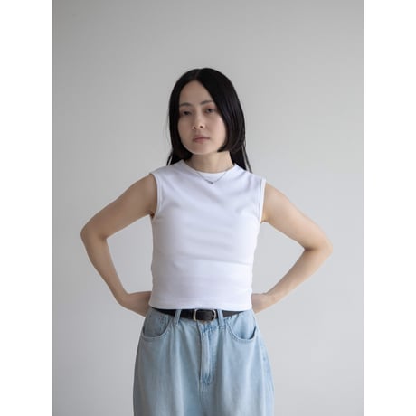 《予約販売》croped minimal tank top/4colors_nt2071