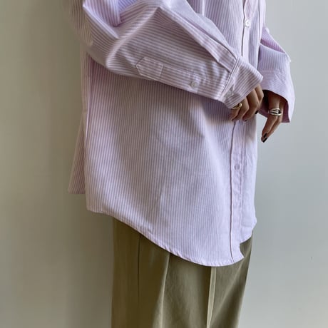 《予約販売》stripe over shirt/2colors_nt1272