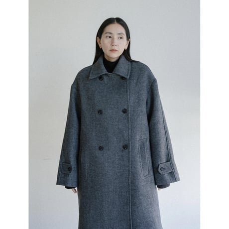 《予約販売》quilting linner tweed middle coat/2colors_no0500