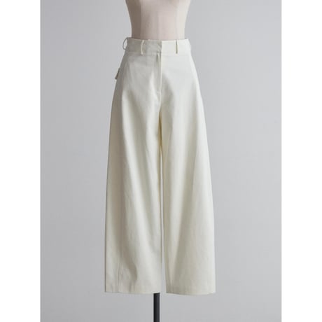 《予約販売》oval tuck cotton pants/2colors_np1212