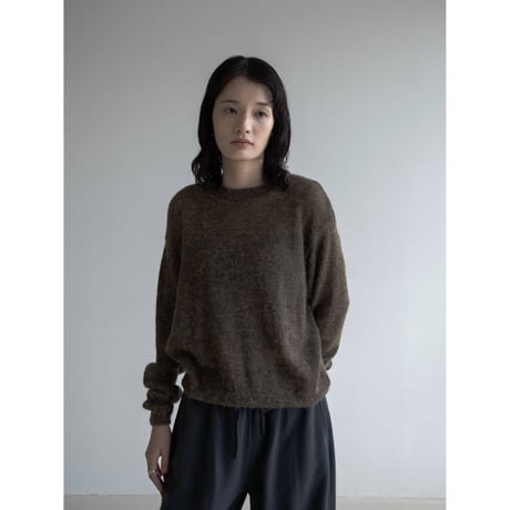 《予約販売》alpaca rich knit tops/2colors_nt2143