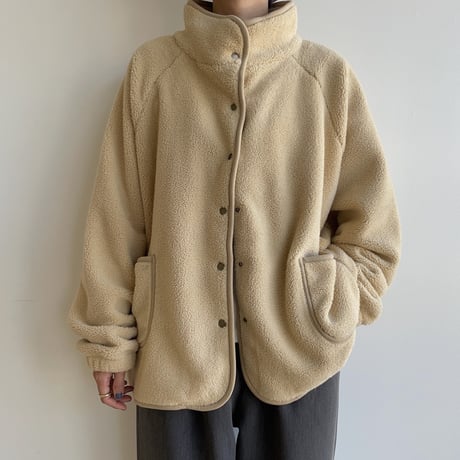 《予約販売》mannish fleece jacket/2colors_no0327