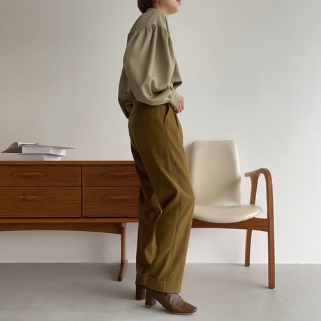 【nokcha original】2way lady gather blouse_nt1061